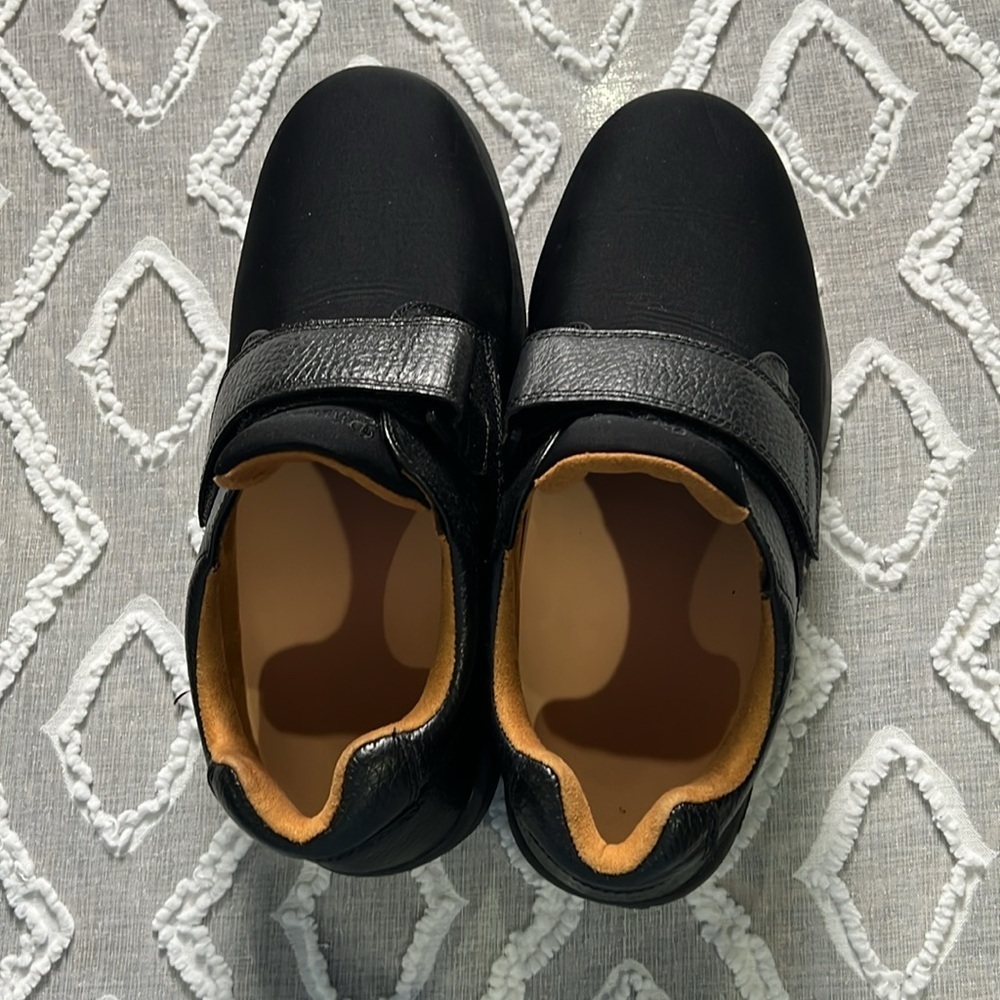 Dr. Comfort Brian X Depth 6910 Black Comfort Stretch Diabetic Orthotic Shoe 12W